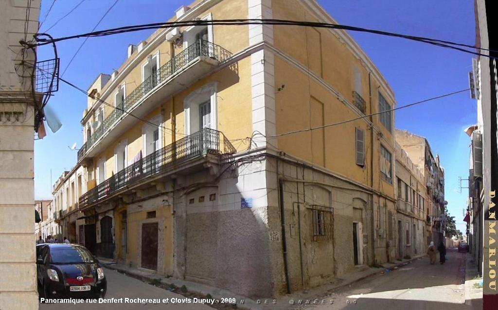ORAN 2009 pano rue Denfert Rochereau et Clovis Dupuy.jpg